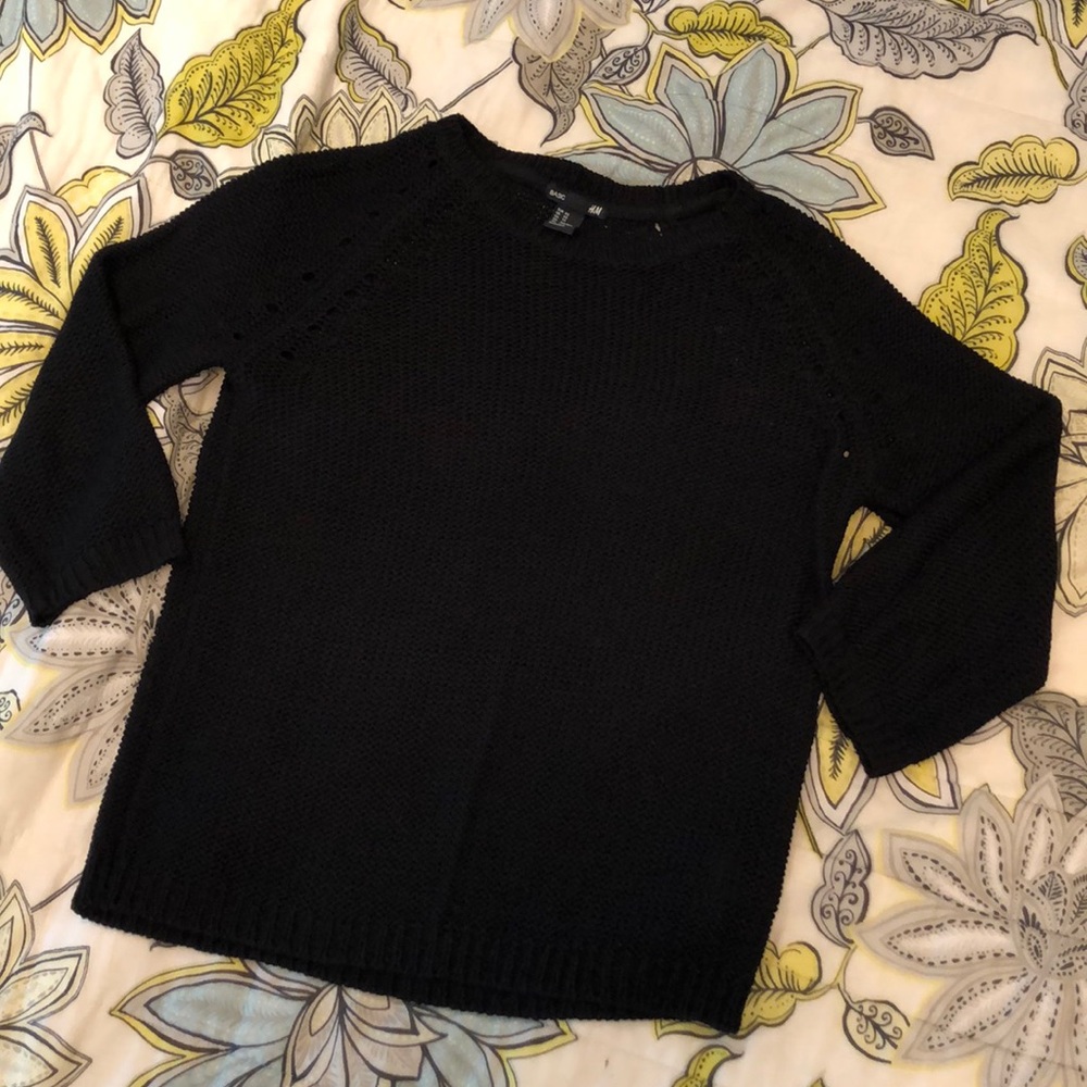 Lightweight H&M sweater.  (Black)